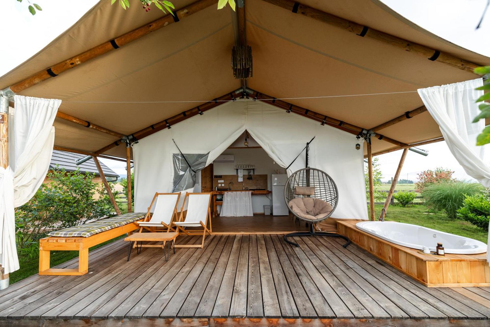 Glamping Kolpa Resort Gradac Dış mekan fotoğraf
